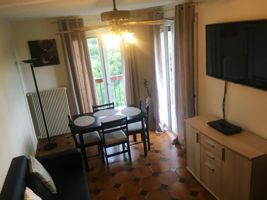 شقة Appt Spacieux 60M2 - Vue Imprenable Proche Mer Et Montagne بيربينيو المظهر الخارجي الصورة